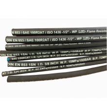 Lowest price Excavator Forklift Truck high quality braided hydraulic rubber hose